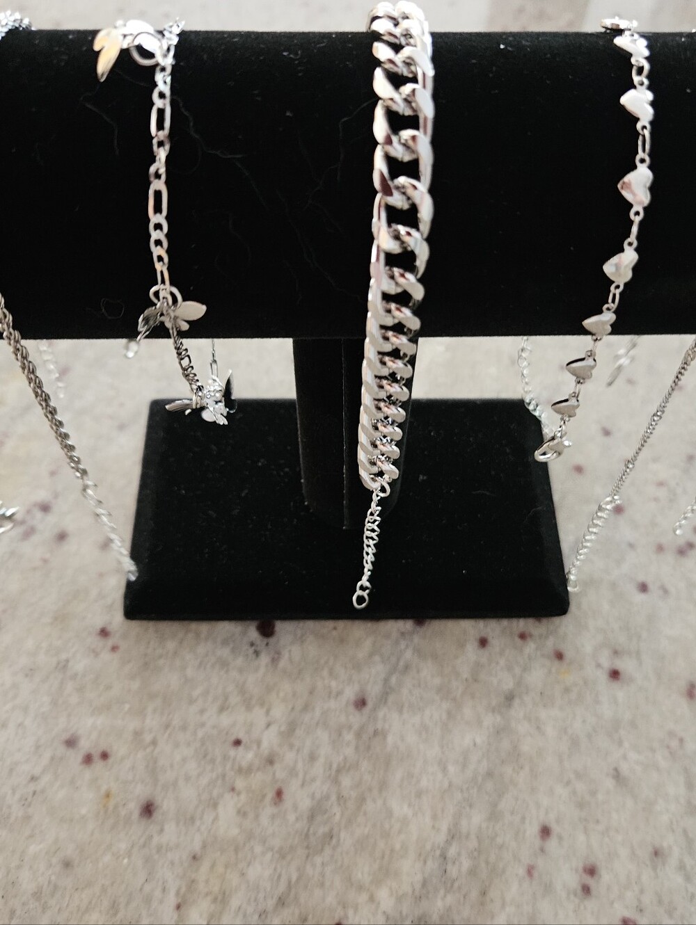 Like NEW ☆ Lot Of 7 Silver Bracelets PRETTY!